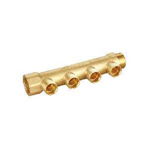 Four ways brass manifold B-2080