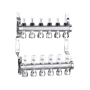 Hotsale 6ways floor heating manifold A-1007