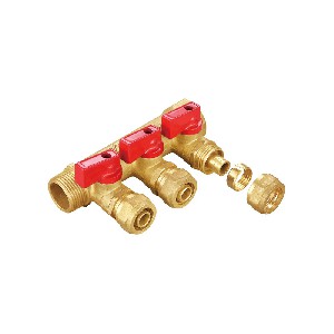 Popular brass manifold A-1008