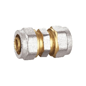 Hot sale female compression connector brass fitting A-1202