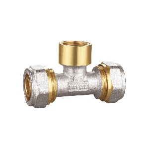 Forged male thread brass fitting A-1204