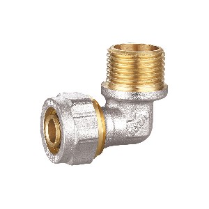 Brass fitting for PVC pipe fitting A-1208