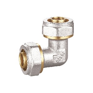 Forged 90 degree elbow brass pipe fitting A-1209