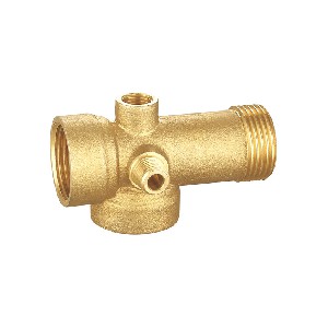 Brass five way male connector brass fitting A-1412