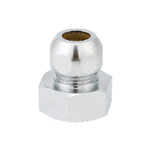 Nickel plated quick screw female lock connector adaptor A-1437