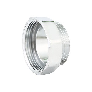 Cheap price chrome plated brass nut A-1440