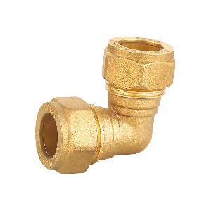 Customized elbow brass fitting A-1507