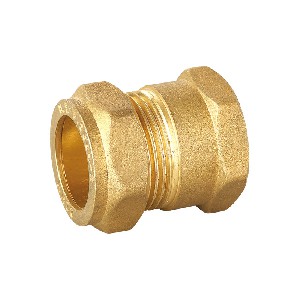 China factory compression brass connector coupling A-1509