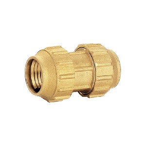 Unique design female brass compression fitting A-1602