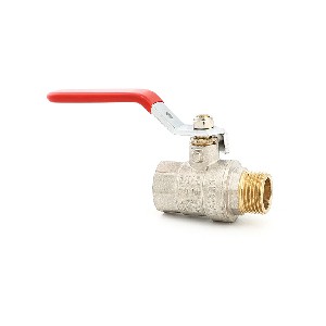 Brass full bore ball valve with long handle A-2006