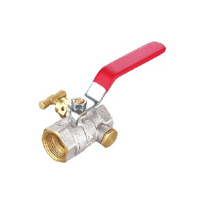 China supplier PN25 HPB57-3 long handle brass ball valve A-2013