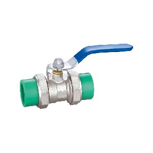 20mm,25mm 32mm 1/4PPR plastic PPR brass ball valve A-2015