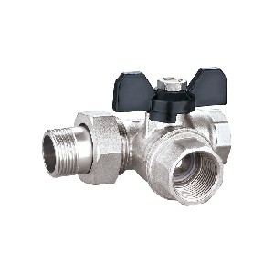 Special design with butterfly handle brass full bore ball valve A-2019