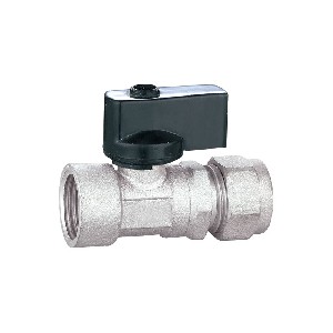 Straightway female female brass ball valve A-2029