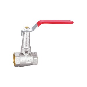 Air conditioning valve with high long handle ball valve A-2031