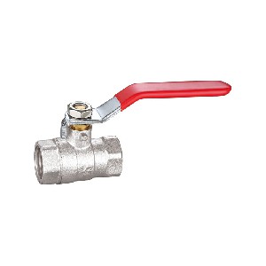 Economic type female female long handle brass ball valve A-2033