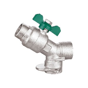 Special Aluminum palstic pip brass angle valve for water divider A-2036