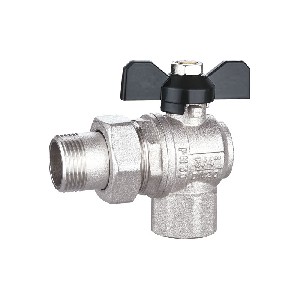 Triangle brass valve with live connector ball valve A-2050