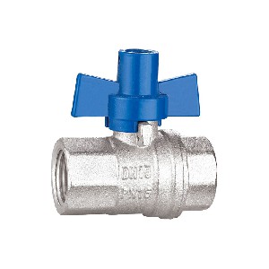 Chrome plated F/F thread best price ball valve A-2052B