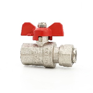 CE Certification butterfly handle brass ball valve A-2065