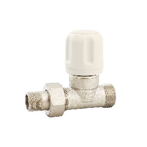 Hot sale straight type brass radiator valve A-4026