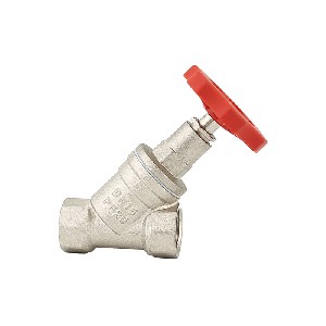 High quality brass t type stop check valve A-8010