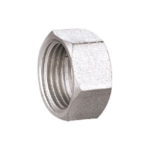 Chrome plated brass nut A-9005