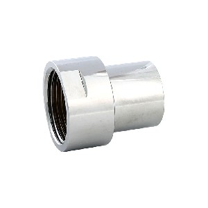 Chrome plated female brass fitting A-9042