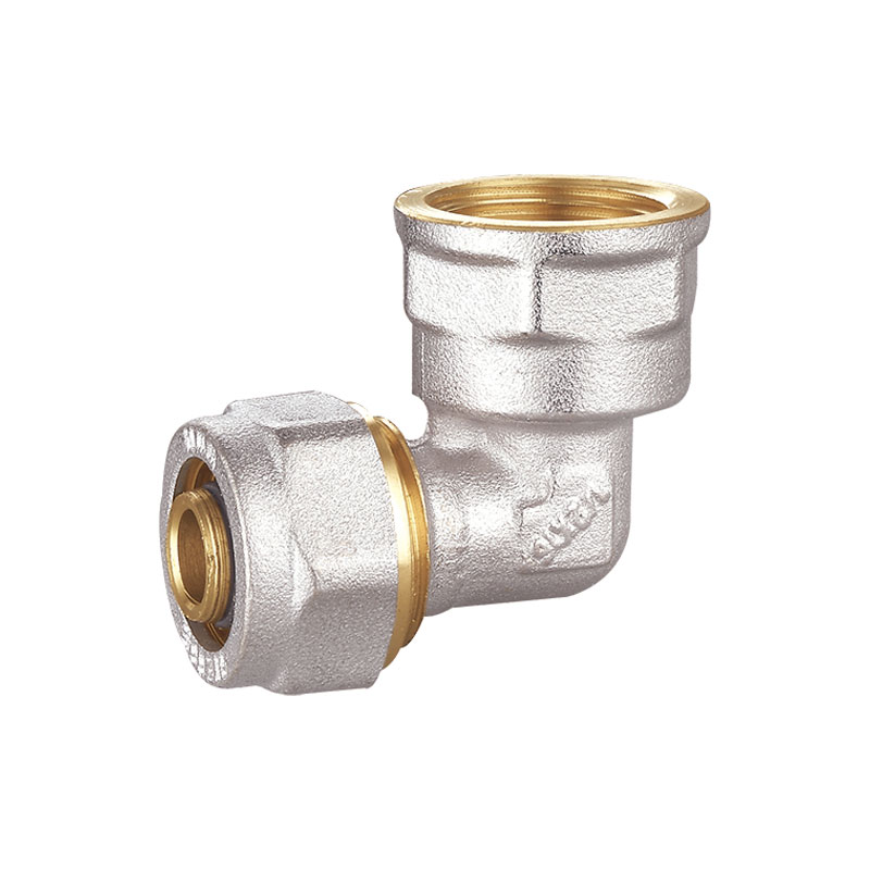 90 Degree elbow brass screw pipe fitting A-1203